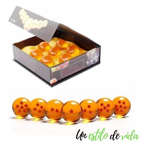 Esferas Del Dragon Naranjas En Estuche