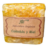 Jabón Artesanal Calendula Y Miel Bebés Antiestrias X 100 G 