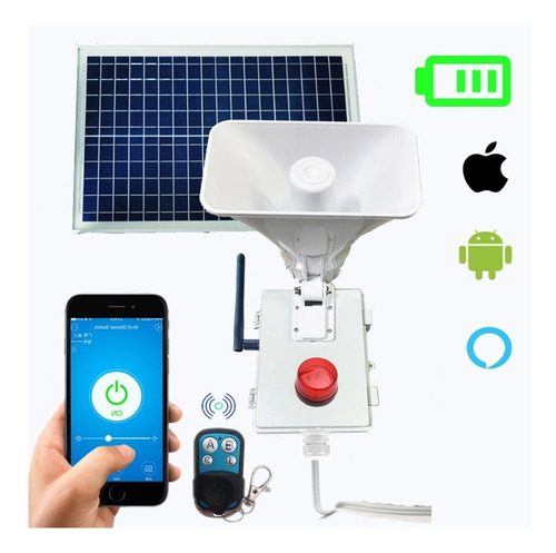 Alarma Vecinal Solar Wifi 100 Usuarios Android Ios App