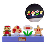 Lampara Decorativa Noche Super Mario Bros Original Micro Usb