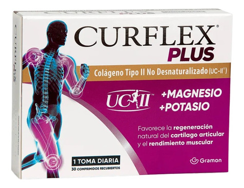 Suplemento Curlflex Plus 30 Comprimidos
