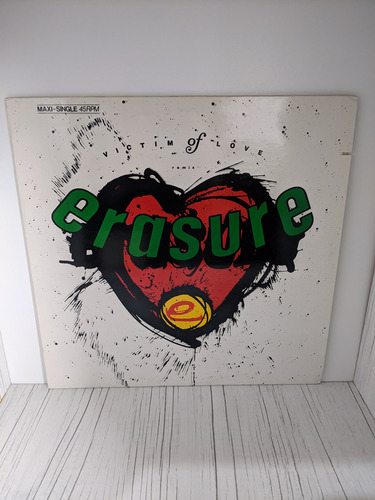 Erasure Victim Of Love (remix) Maxi Vinilo