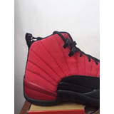 Tenis Jordan Retro 12 Reverse Flu Game Talla 27cm-7mex