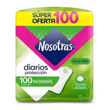 Protectores Diarios Nosotras Normales X 6 Pack X 100 U C/u