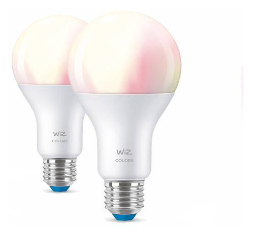 Lampara Led Inteligente Wiz Wifi Smart Color A67 E27 X2 Un