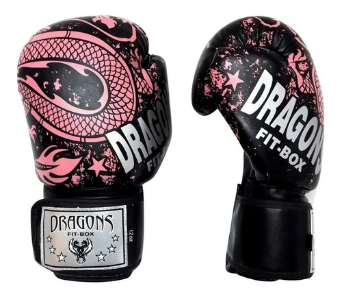 Guante Boxeo Femenino Thai Kick Dragons Premium