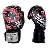 Guante Boxeo Femenino Thai Kick Dragons Premium