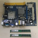 Placa Mãe Completa Com Processador E Memoria Asrock G31m-vs2