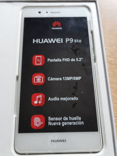 Celular Huawei P9 Lite 16gb 2gb Ram. Impecable Con Caja