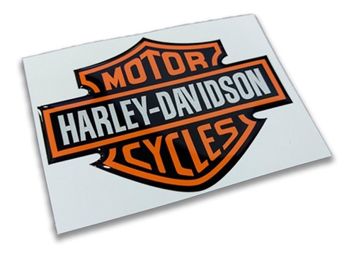 Emblema Resinado Harley Davidson Motor Clothes Rs8 Foto 2
