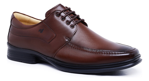 Sapato Social Derby Masculino Rafarillo Confort Marrom 9212