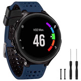 Malla Para Reloj Garmin Forerunner 235/220/230  Marino-negro