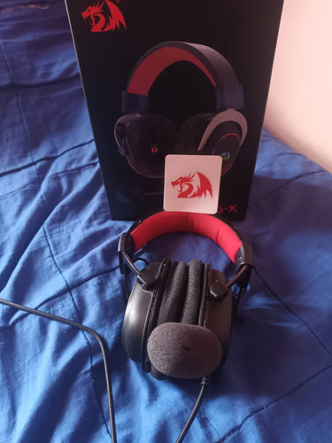 Auriculares Gamer Redragon Gamer Zeus X H510-rgb Negro Con L