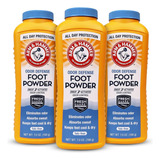 Arm & Hammer Polvo Para Pies Para Zapatos Y Pies, Sin Talco,