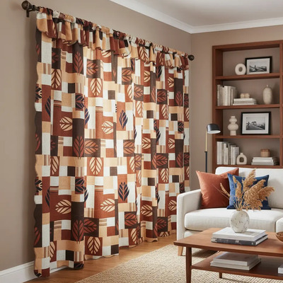  Cortinas  Económica Varios Diseños  | MercadoLibre