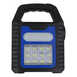 Linterna Foco Led Solar Luz Recargable Para Camping Con Usb 