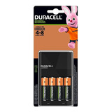 Cargador Duracell + 4 Aa Recargables (carga Aa Y Aaa)