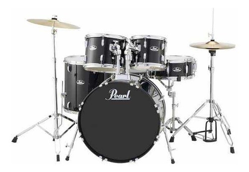 Batería Pearl Roadshow Yamaha Negra Mapex Baquetero Gratis