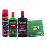 Kit Limpieza De Auto Shampoo-lava Parabrisas-acc Penetrit