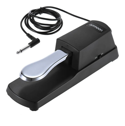 Para Casio Yamaha Ammoon Piano Teclado Sustain Pedal