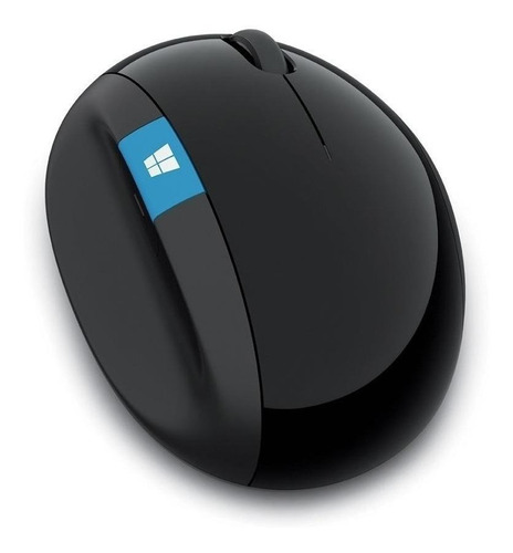 Mouse Sem Fio Microsoft  Sculpt Ergonomic Preto