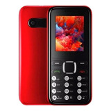 Teléfono Celular Kanji Fon 2g 1.8  Dual Sim Rojo