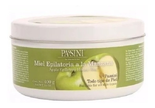 Passini Cera Todo Tipo De Piel Manzana 400g - 1 Pieza