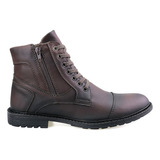 Sapato Botina Casual Social Masculino Ziper Bota Franca Dhl