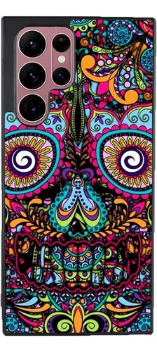 Funda Para Galaxy Calavera Catrina Colores Mexico Arte Muert