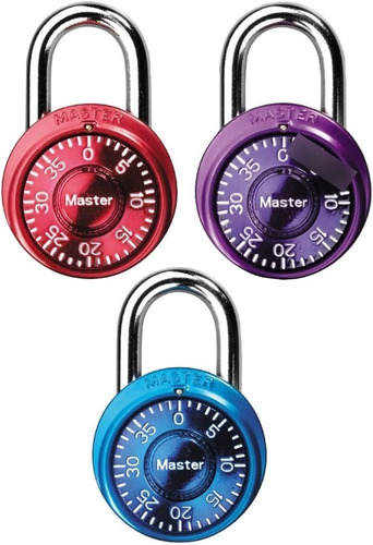 Master Lock 1533tri Candado De Combinación