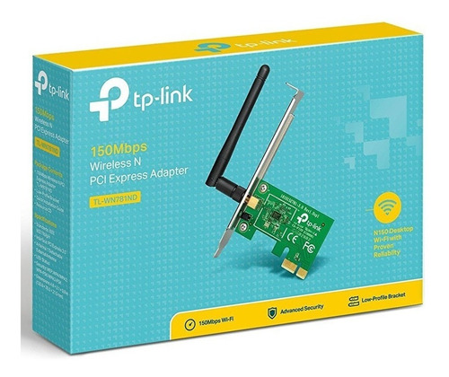Placa De Red Inal Wifi Pci-express Tp-link Tl-wn781nd
