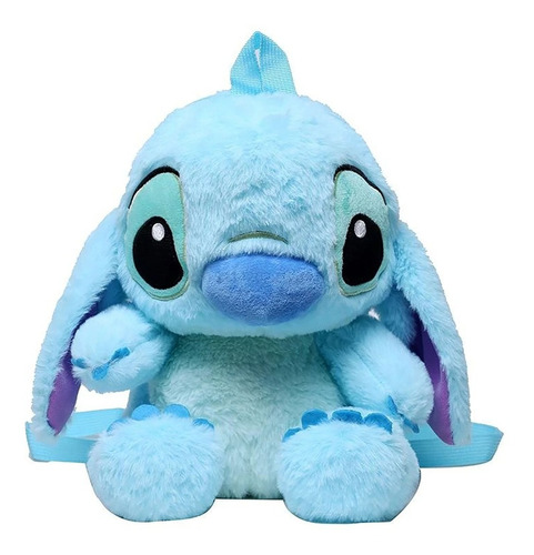 Hermosa Mochila Pequeña Stitch De Peluche