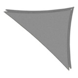 Toldo Vela Decorativa Triangular Gris 90% 3m X 4m X 4.9m
