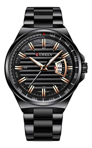 Reloj Para Hombre Curren 8375 Kred0101 Negro