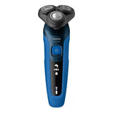 Barbeador Philips Shaver Series 5000 Seco/molhado S5466/17 Cor Azul 110v/220v