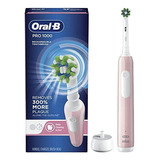 Cepillo Dientes Electrico Rosa Oral-b Pro 1000importado Eua