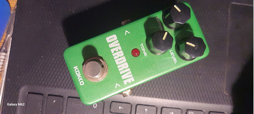 Pedal De Efeito Kokko Mini Overdrive Fod3  Verde