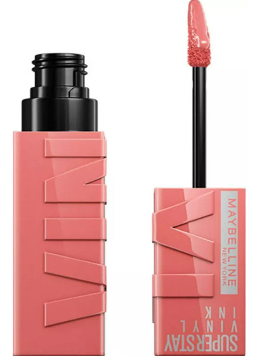 Labial Maybelline Superstay Vinyl Ink Tono 100 Charmed 