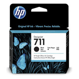 Cartucho Hp 711 Negro 38ml Cz129a Plotter T120 T520 Original