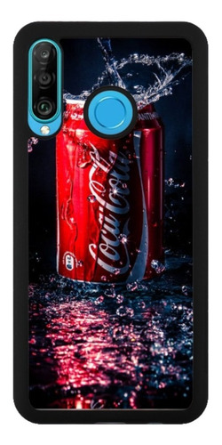 Funda Protector Para Huawei Coca Cola Lata Logo Refresco 