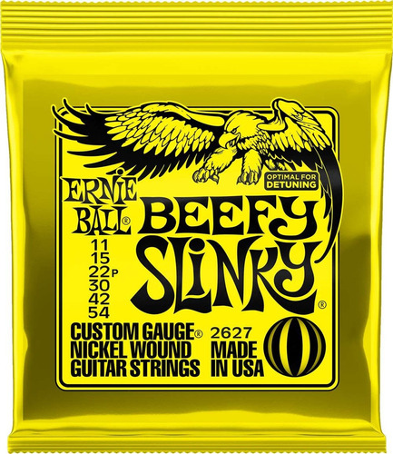 Cuerdas Para Guitarra Electrica Ernie Ball Beefy Slinky 2627