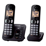 Telefone Viva Voz Panasonic 2 Bases Ramal Fixo Viva Voz