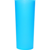 Kit 300 Copos Ecológicos Long Drink 350ml - Novidade! Cor Azul Perolado