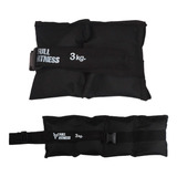 Pesas Tobilleras Par 3 Kg Deportivas Piernas Tobillos Muñeca Full Fitness Solutions