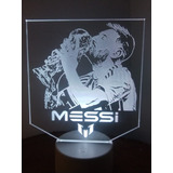 Messi Lampara Led (personalizable)