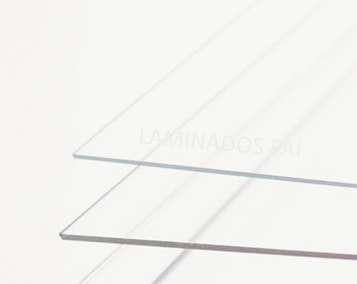 Placa Transparente Cristal Simil Acrilico 1mm De 1mt X 2mt 