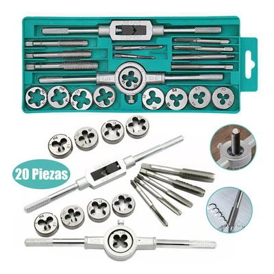 Hapemein Kit De Machuelos Acero Metal Avellanadora M3 A M12 20 Piezas | MercadoLibre