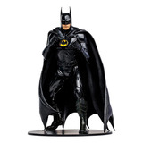 Mcfarlane Estatua Dc The Flash - Batman Michael Keaton 12'' 