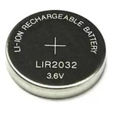 Bateria Lir2032 Recarregável Li-on 3,6v Lithium Lir 2032