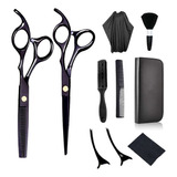 Tijeras Barbero Cabello Estilista Kit Cortadoras De Cabello